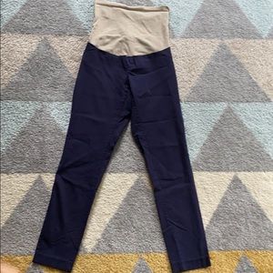 Stretchy maternity work pants